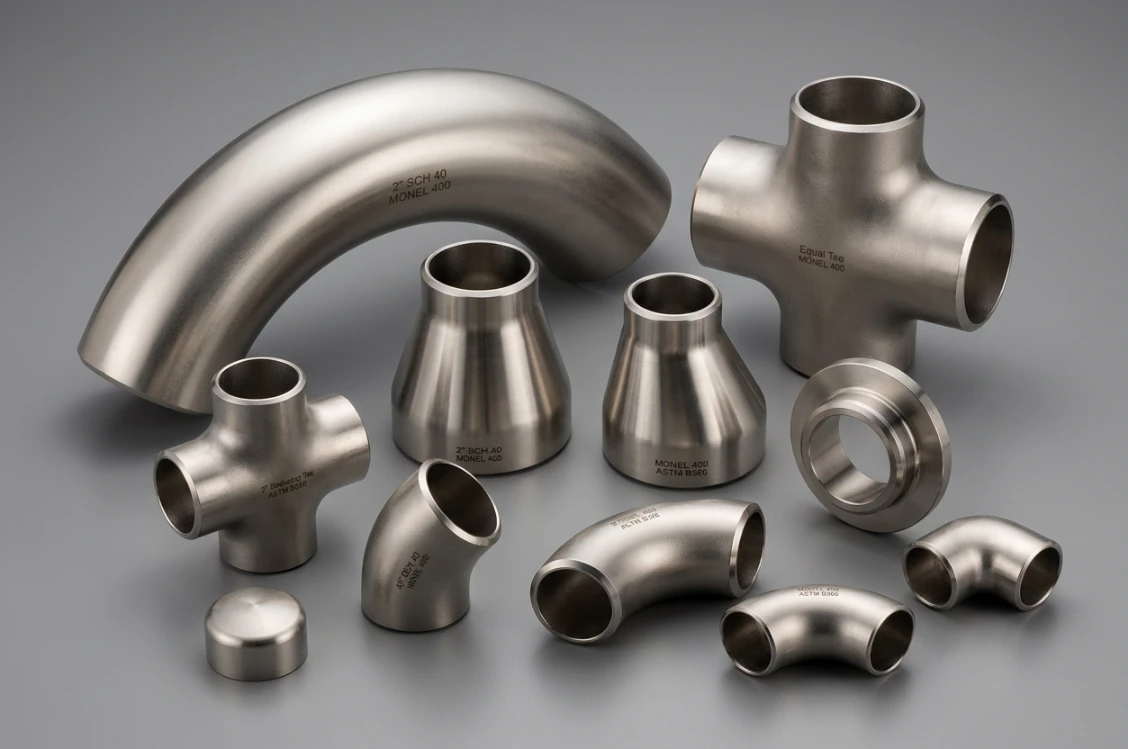 Monel buttweld fittings stockist in India with superior strength