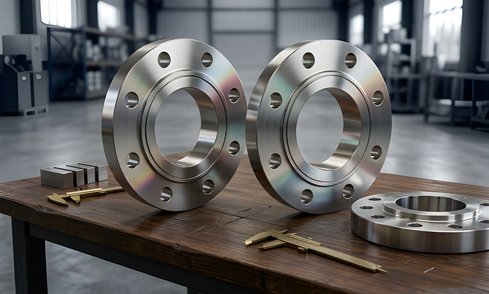  Precision engineered Stainless Steel Flanges for piping systems