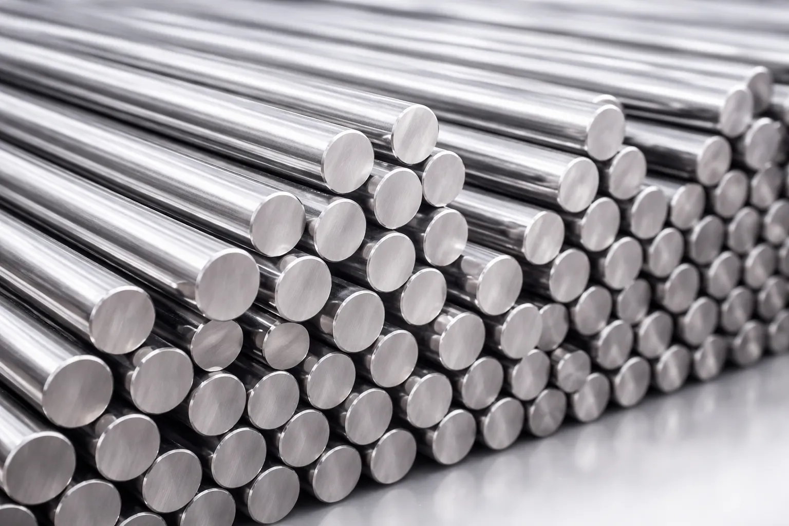 Stainless steel round bars stockist in India with multiple grades and sizes